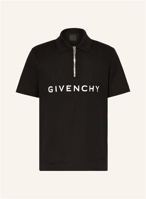 givenchy leather patch polo shirt|Givenchy polo shirts for men.